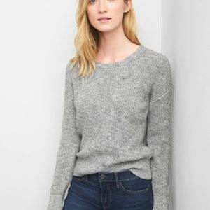 NWT GAP back-strap ribbed sweater